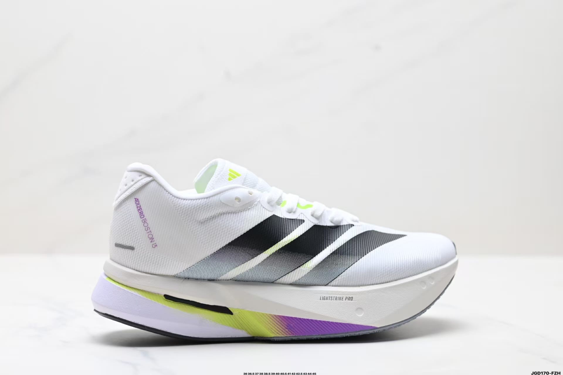 adidas Adizero Boston 13 1 Adizero Boston 13 upper detail, close-up
