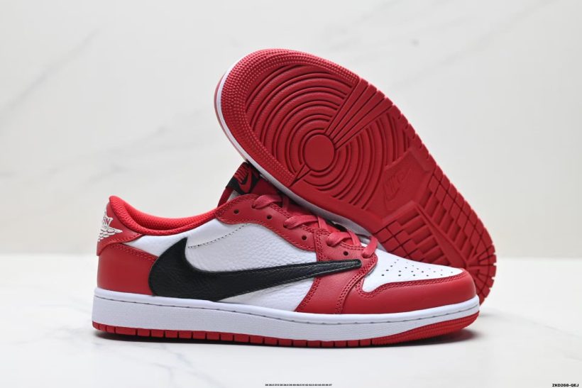 About Us - Air Jordan 1 AJ1 Reverse Swoosh Air Jordan 1 Low x Travis Scott “Reverse Swoosh” | Black Suede | DZ4137-700