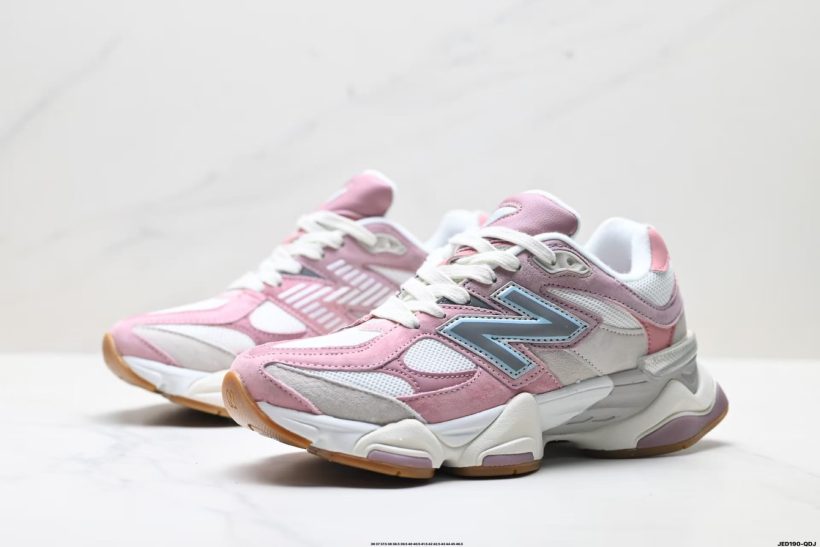 About Us - New Balance 9060 sneakers New Balance 9060 A bold retro running silhouette built with breathable mesh and premium suede overlays, finished with ABZORB cushioning to soften impact for everyday comfort
