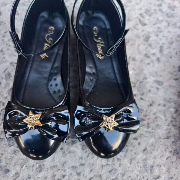 Girls Black Shoes – 3 Styles | Size EU 25–36