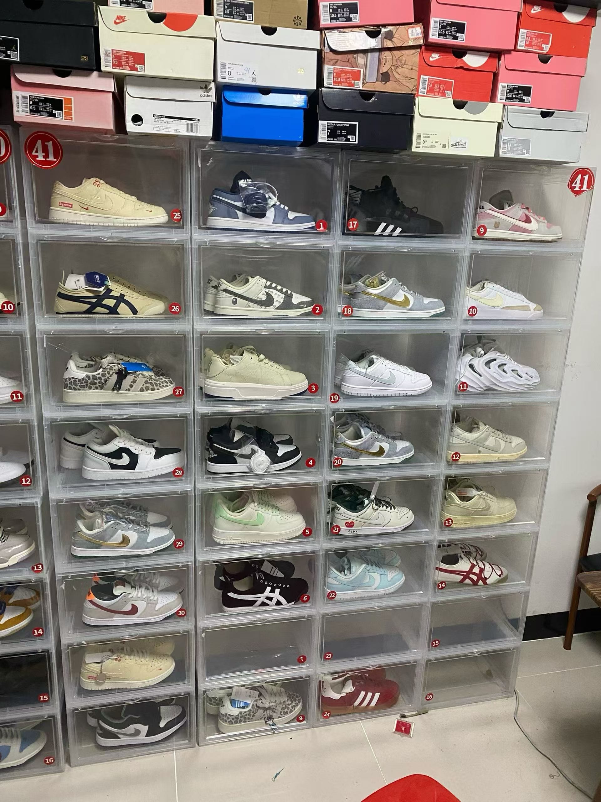 how to calculate profit per pair for stock shoes reselling