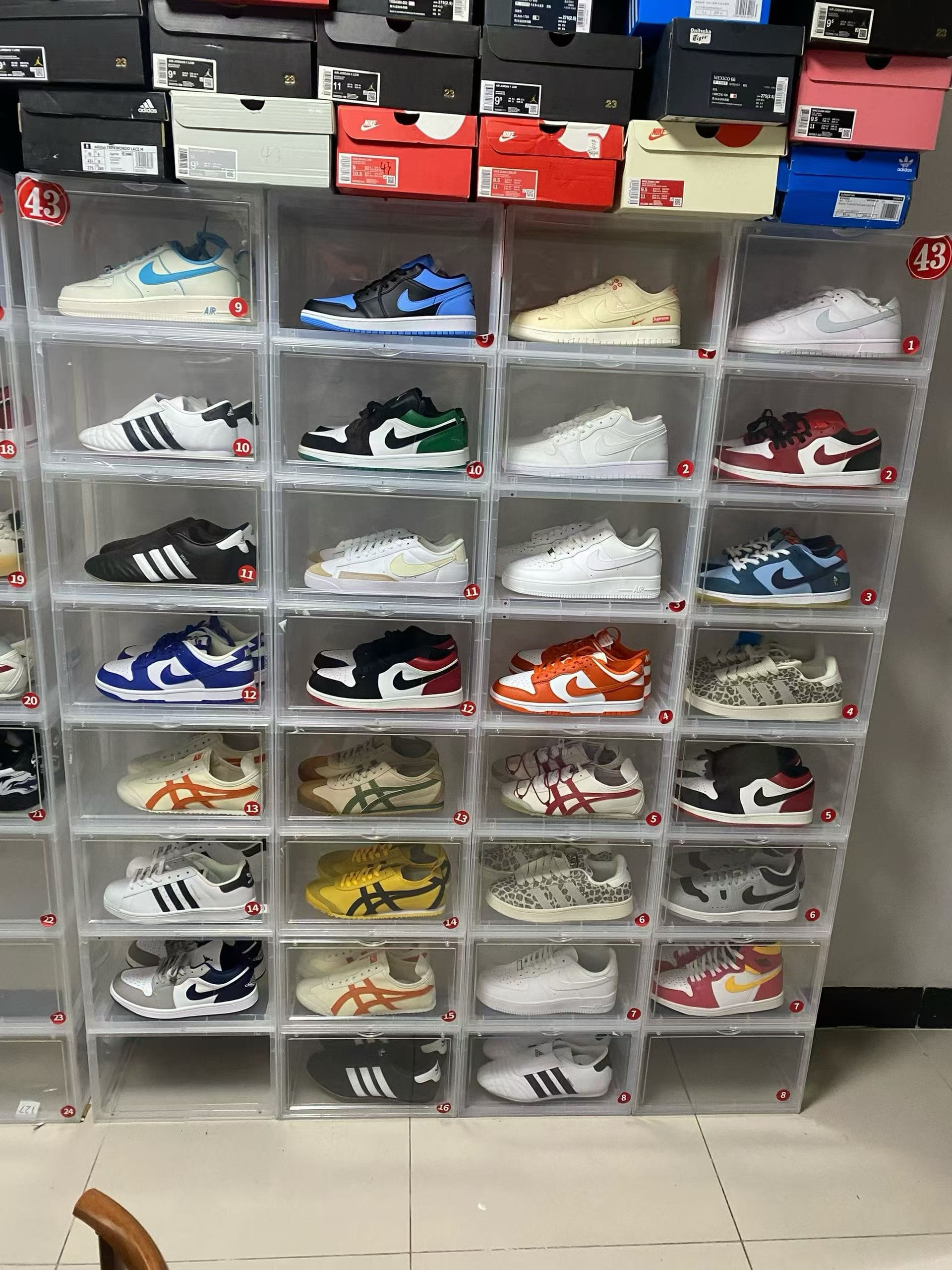 stock shoes pricing ladder entry mid premium retail price tags