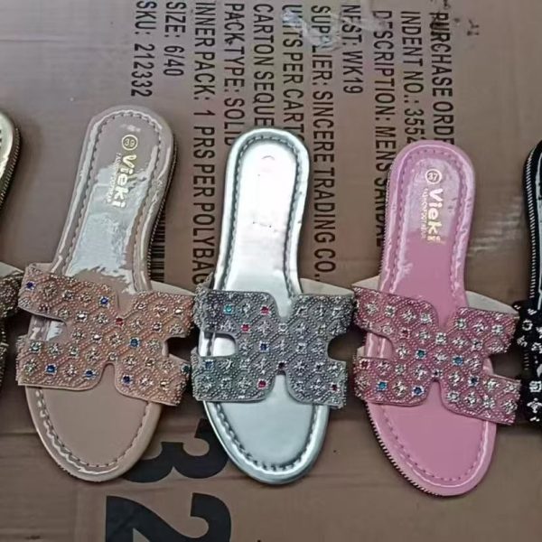 Women Slides In Stock
