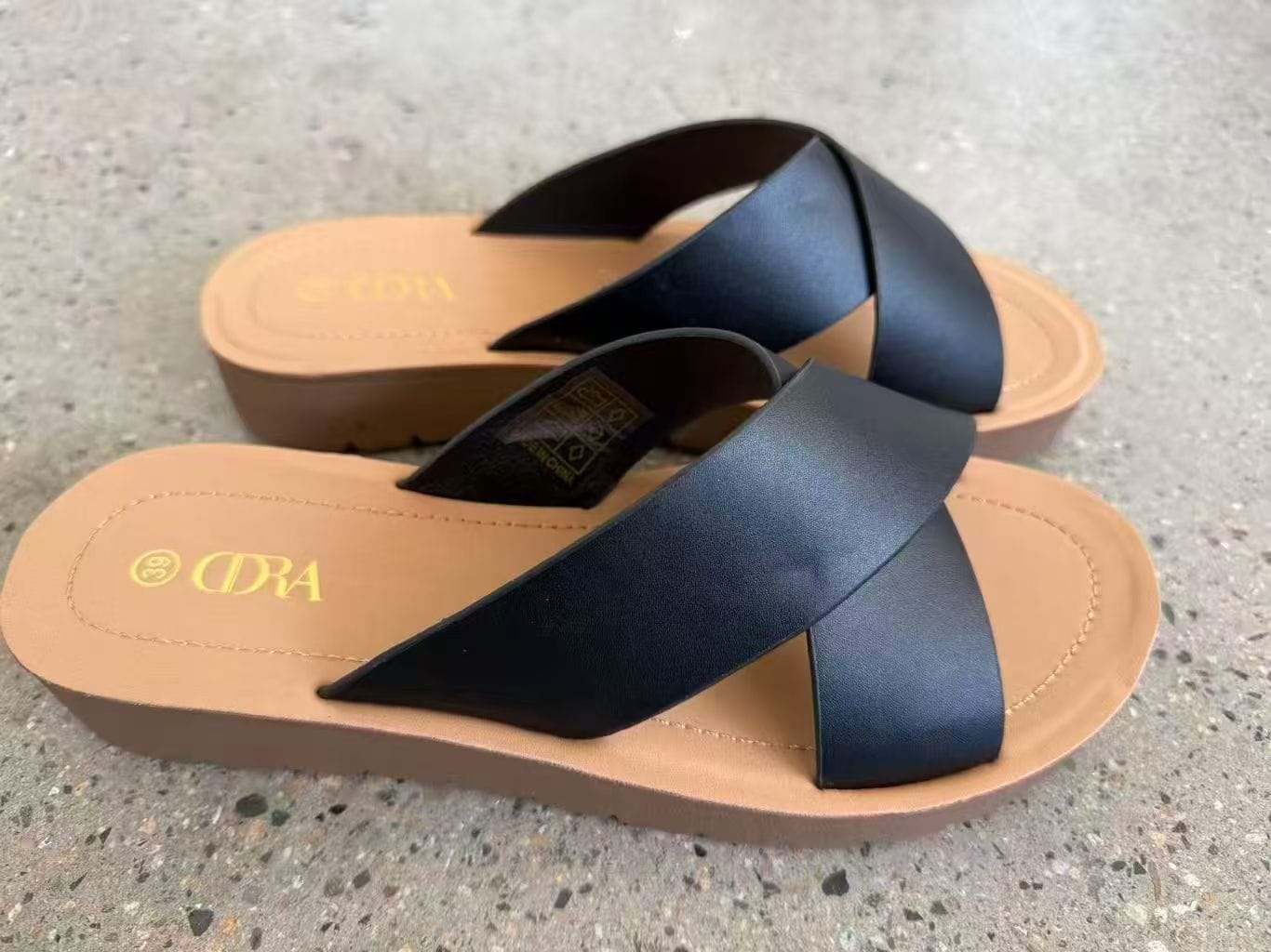 Women’s PU Slides In Stock 3 Women’s PU Slides In Stock - Image 3