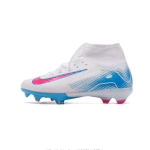 AG mid-cut soccer boots stud traction outsole detail
