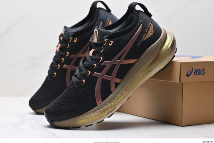 ASICS GEL-KAYANO 31 24 About Us - ASICS GEL-KAYANO 31 ASICS GEL-KAYANO 31 <strong data-start="547" data-end="570">ASICS GEL-KAYANO 31</strong> is a lightweight, supportive running shoe built with an ergonomic fit for comfortable daily training. A one-piece double-layer engineered knit upper uses high-elastic materials for a smooth