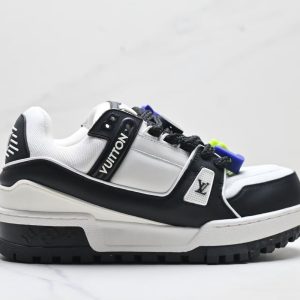 LV Trainer Maxi Low Sneaker side view