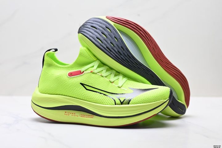 Mizuno Neo Vista ENERZY NXT midsole cushioning close up