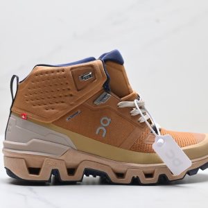 On THE ROGER Pro 2 high top trainer side view JHD145-JJR