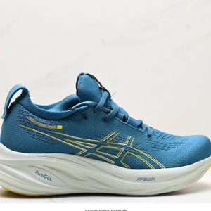 ASICS Gel-Nimbus 26 lightweight foam midsole close up