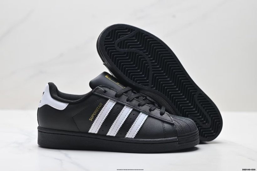 Adidas Superstar shell toe detail close up