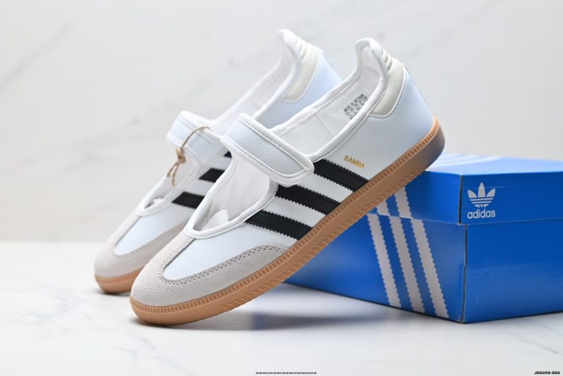 About Us - Adidas Samba Jane Adidas Samba Jane <strong>Adidas Samba Jane (JR7339)</strong> is a Mary Jane-inspired slip-on sneaker that mixes classic Samba DNA with modern everyday styling.