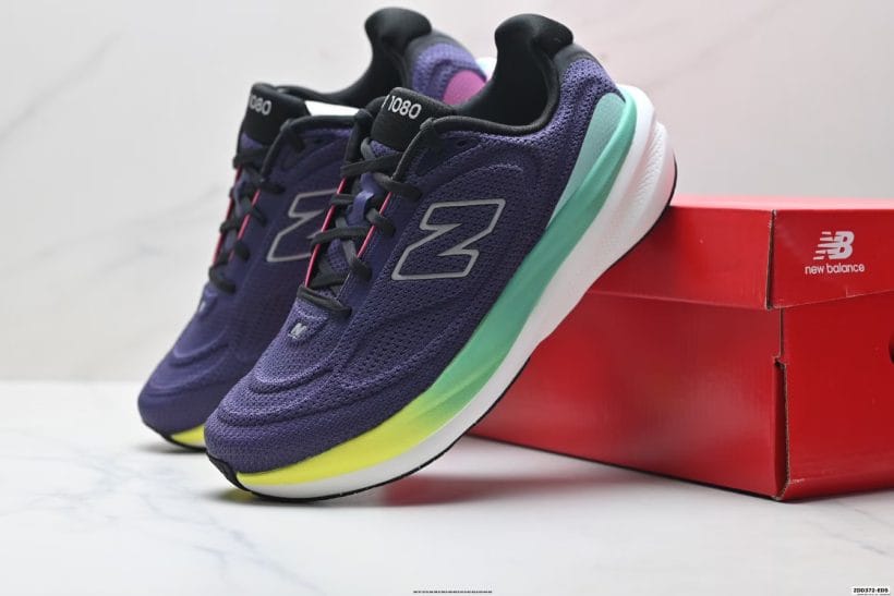 About Us - New Balance 1080 New Balance 1080 <strong>New Balance 1080 (M10802FR)</strong> is a lightweight low-top road running shoe built for breathable comfort and long-distance training. A fabric-and-mesh upper supports airflow for warmer days, while a cushioned midsole helps absorb impact during steady mileage.