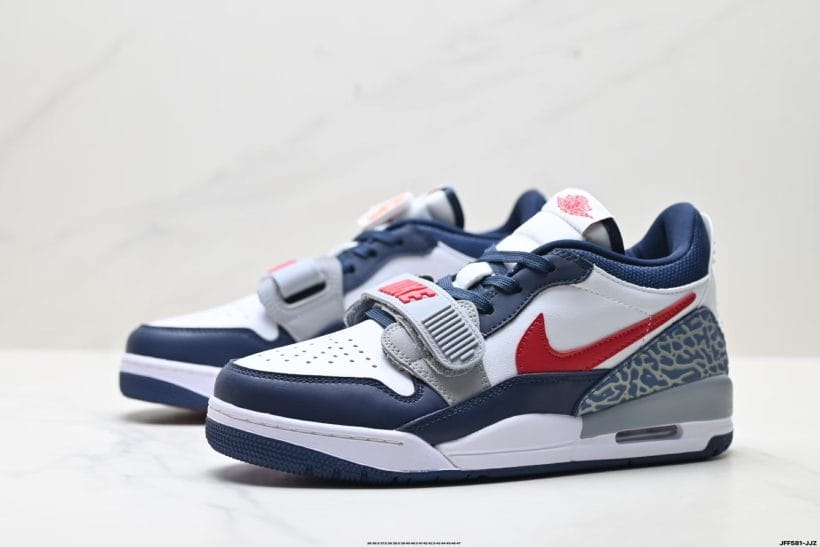 Air Jordan Legacy 312 Low hybrid upper detail close up