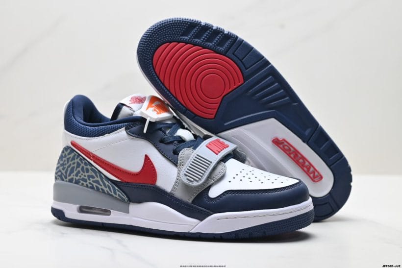 About Us - Air Jordan Legacy 312 Low Air Jordan Legacy 312 Low <strong>Air Jordan Legacy 312 Low</strong> is a modern hybrid sneaker that combines signature elements from <strong>Air Jordan 3</strong>, <strong>Air Jordan 1</strong>, and <strong>Air Trainer 2</strong>. Built for everyday streetwear and casual sport styling, it offers a secure lace-up fit, comfortable cushioning for long city days, and a durable outsole designed for reliable grip.
