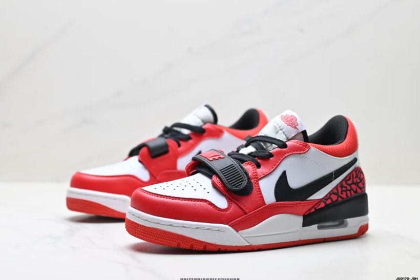 Air Jordan Legacy 312 Low hybrid upper detail close up