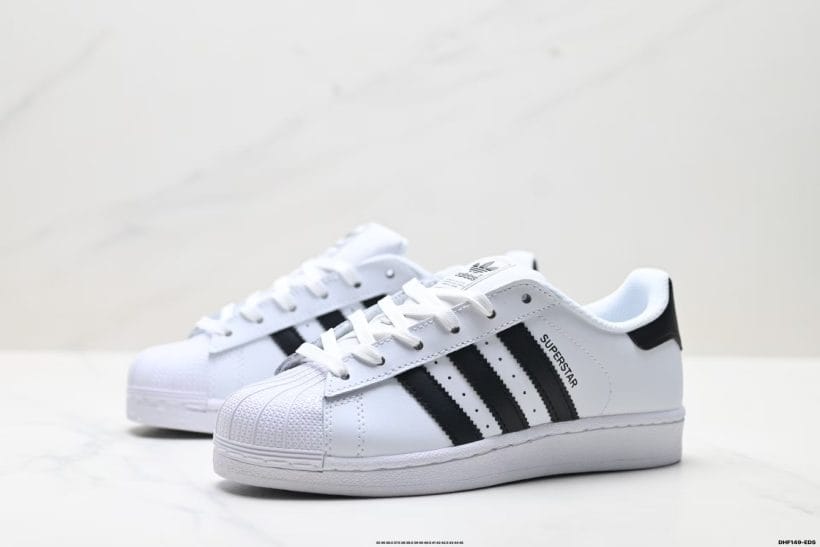 Adidas Superstar shell toe detail close up