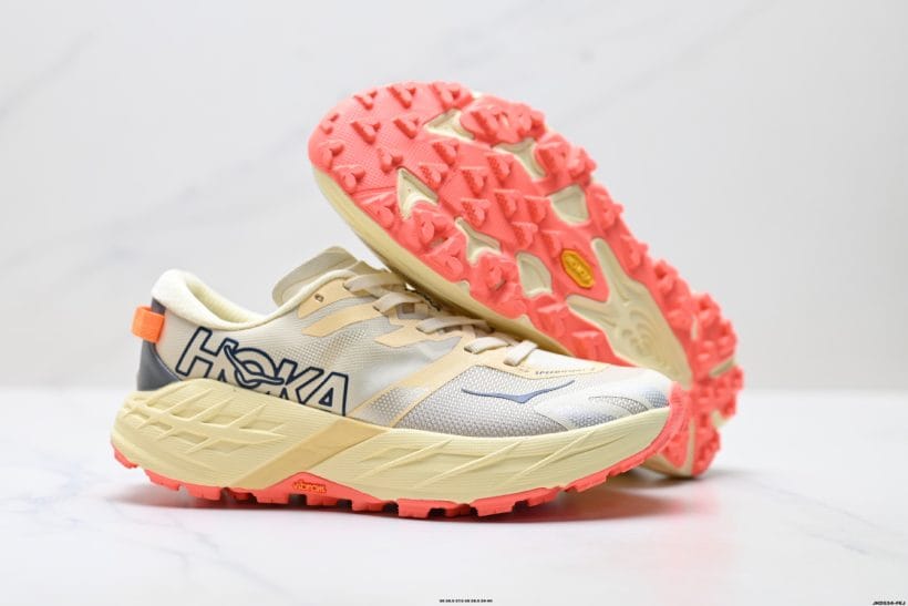 HOKA ONE ONE SPEEDGOAT 7 side view trail running shoes